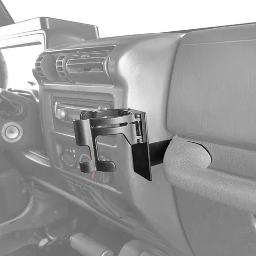 Vista 7 de Hooke Road - Soporte multifunción para tazas y teléfono para Jeep Wrangler TJ 1997-2006