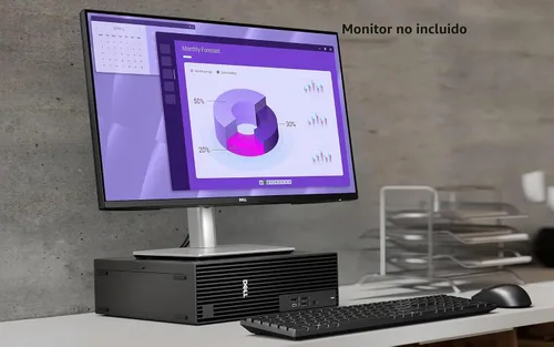 Vista 7 de Dell Pro Slim (Next Gen OptiPlex 7000 SFF), Intel 14-Core i5‑14500 (> i7-13700T), 32 GB DDR5 RAM, 1 TB SSD, QCS1250 Business Desktop, DisplayPort