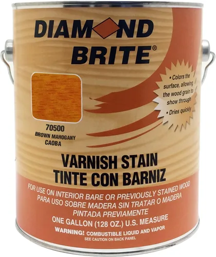 Vista 9 de Diamond Brite Paint 70300 Tinte de barniz de roble claro de 1 galón