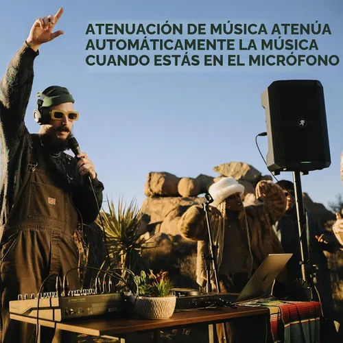 Vista 4 de Serie Mackie Thump, altavoz portátil con batería Mackie Thump GO de 8 pulgadas