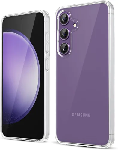 Vista 358 de oakxco Funda para teléfono Samsung Galaxy S8 de silicona líquida, delgada y fina de gel de goma suave TPU cubierta protectora simple llana