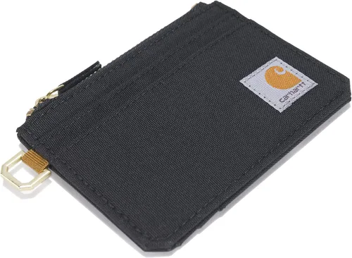 Vista 5 de Carhartt Cartera casual de nailon con cremallera para tarjetas para mujer