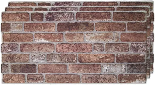 Vista 61 de IZODEKOR Paneles de pared 3D con efecto ladrillo, revestimiento, aspecto de piedra, revestimiento de espuma de poliestireno para sala de estar