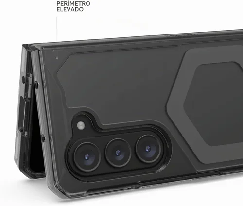 Vista 7 de URBAN ARMOR GEAR [Versión actualizada] Funda UAG para Samsung Galaxy Z Fold 5 2023 Plyo Pro Ash/Space Grey, resistente y antiamarilleamiento