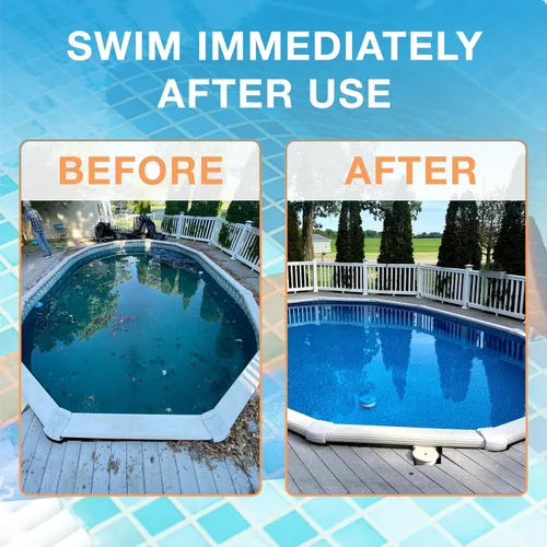 Vista 3 de Orb-3 F839-000-1G Jarra de enzimas para piscina, 1 galón