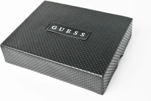 Vista 4 de Nueva Guess Ian de los hombres doble Denim BillFold Passcase portafolios de piel
