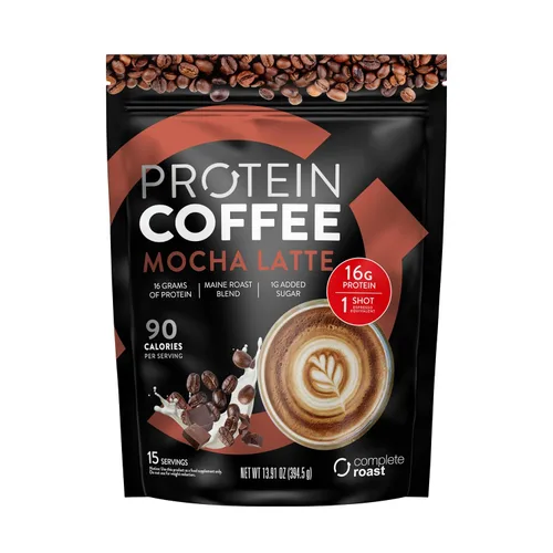 Vista 4 de Complete Roast - Paquete de 3 Frapé de caramelo, café helado y vainilla (frapé de caramelo, café con leche moca, mantequilla de maní moca)