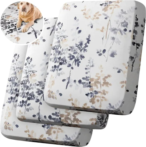 Vista 11 de H.VERSAILTEX Funda de cojín de terciopelo suave y resistente para sofá de 2 cojines, gruesa y duradera