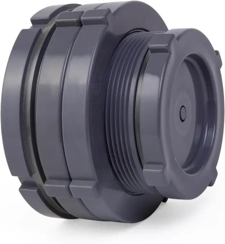 Vista 15 de ChillWaves Accesorio de Conexión de PVC de 2" con Rosca Doble Adaptador Conector para Tanque de Agua, Acuarios, Barriles para Agua de Lluvia