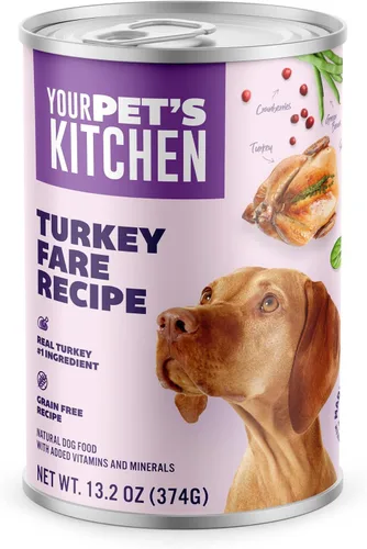 Vista 10 de YOUR PET'S KITCHEN - Mocasines de carne de res, verduras y cebada, 13.2 onzas (paquete de 6)