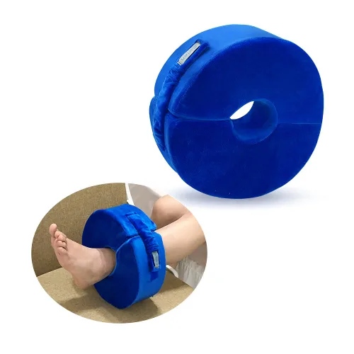 Vista 7 de Zelen Protector de talón para úlceras por presión, almohada de elevación de pie, protector de tobillo, protector de talón de cuña, cojín