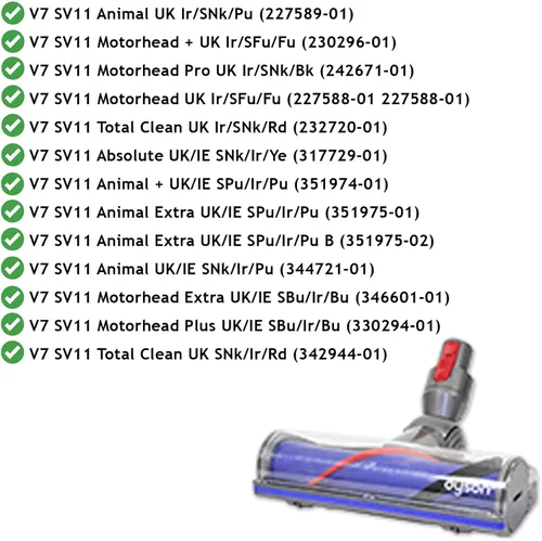 Vista 2 de Dyson 968266-02 V7 Cabezal limpiador de cabeza de motor de liberación rápida