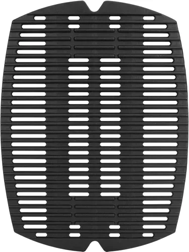 Vista 9 de 7582 Parrilla para Weber Baby Q, Accesorios Weber Q1000, Q1200, Q1400, Q100, Q120, Q140, 386001, 386002, Hierro Fundido Esmaltado Mate, Negro