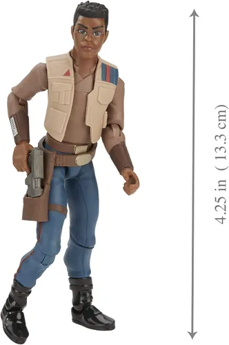 Vista 9 de STAR WARS Galaxy of Adventures The Rise of Skywalker Finn Figura de acción de 5 pulgadas con divertido movimiento de acción Blaster