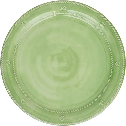 Vista 3 de Juliska Berry & Thread Melamine Dinner Plate Set/4 - Seagrass