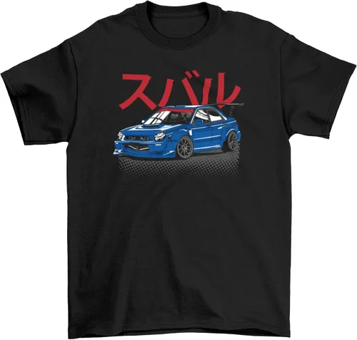 Vista 7 de Subie Generation Cars - Camiseta de manga corta para adultos, mecánico japonés de carreras, regalo para amantes de los automóviles, entusiastas