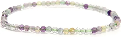 Vista 8 de JM Design 02-Peridot Peridot Cuentas Redondas Cuentas Pulsera 0.079 in 7.5'' Longitud