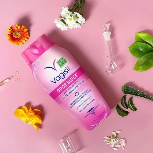 Vista 9 de Vagisil Odor Block Daily Intimate Vaginal Wash 12 oz (Paquete de 2)