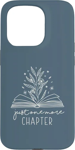 Vista 14 de Just One More Chapter - Carcasa para iPhone 17 (azul pizarra)