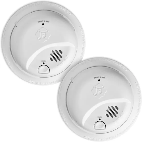 Vista 7 de First Alert, alarma de humo alimentada por baterías, detector con botón de prueba y silencio, SMI100, 1 unidad SMI100