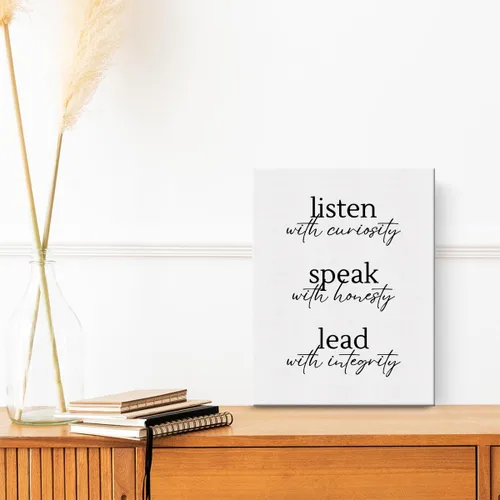 Vista 29 de Lienzo cristiano inspirador para pared, enmarcado, regalos religiosos positivos, pinturas en lienzo, póster de versículo bíblico para el hogar