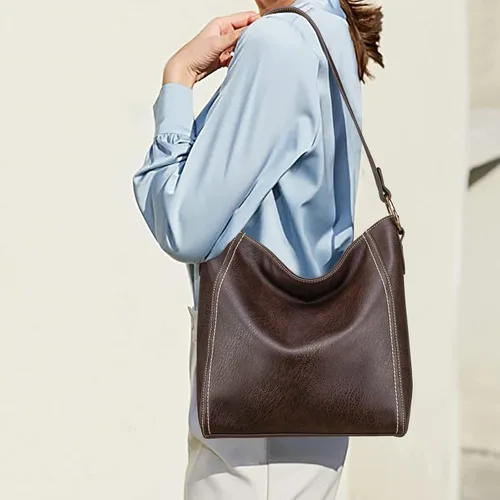 Vista 2 de Montana West Monederos de cuero vegano para mujer, bolsos de hombro y bolsos de mano para mujer