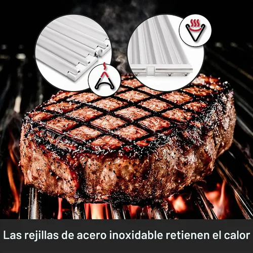 Vista 6 de Broil King REGAL Series parrilla para asar, Gas natural - S420 PRO, Acero inoxidable