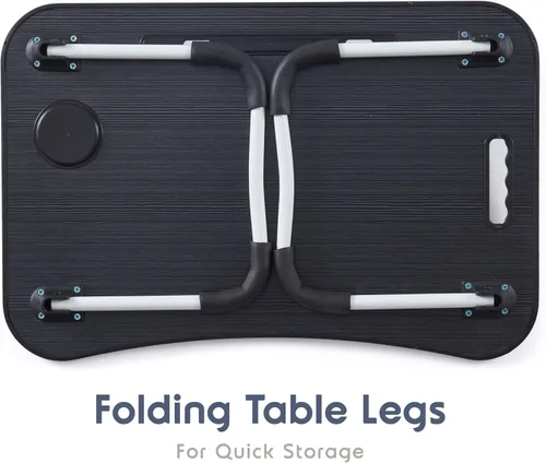 Vista 8 de Nestl Bandeja de mesa de cama para escritorio, soporte portátil