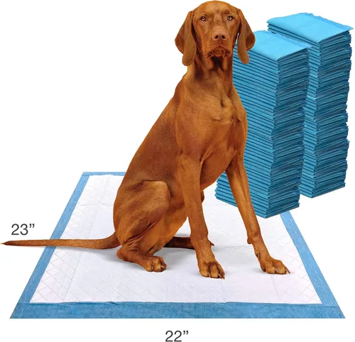Vista 12 de Four Paws Wee-Wee Tapetes entrenadores para perros y cachorros con fórmula avanzada de control de olores, 22 x 23 pulgadas (100 unidades)