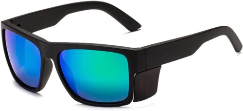 Vista 13 de Gafas de sol de seguridad polarizadas UV400 – Certificado ANSI Z87.1, 100% protección UV, antirreflejos, resistentes a los impactos