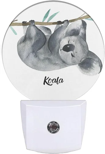 Vista 30 de EKOBLA Luz nocturna enchufable para la playa, luz nocturna LED de verano y palmera con sensor automático para decoración del hogar Hawaii Playa