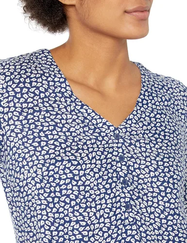 Vista 3 de AMAZON ESSENTIALS - Camisa de manga 34 con botones para mujer