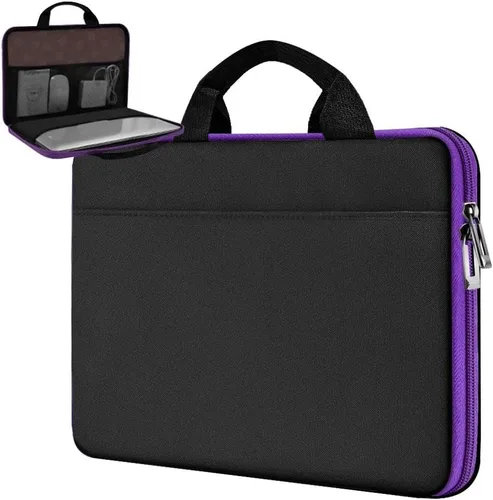 Vista 20 de Hseok - Funda para computadora portátil de 13 a 14 pulgadas, maletín compatible con MacBook Pro de 14 pulgadas M4/M3/M2/M1, todos los modelos de Mac