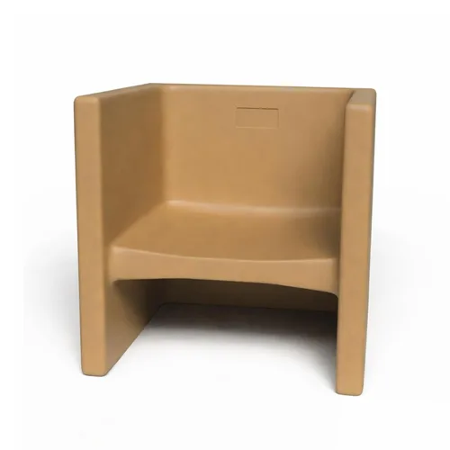Vista 21 de Children's Factory Adapta-Bench, CF910-029 Azul, asientos flexibles para niños, aulas, muebles preescolares y de guardería, sillas para niños