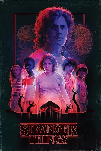 Vista 10 de Stranger Things - Póster de programa de televisión (Horror) (Tamaño: 24" x 36") (póster laminado)