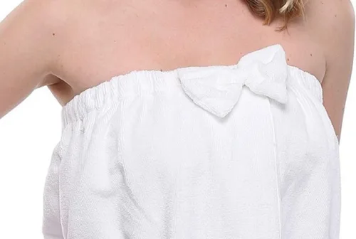 Vista 3 de Albornoz de ducha para mujer, bata de baño ultra absorbente para el cuerpo