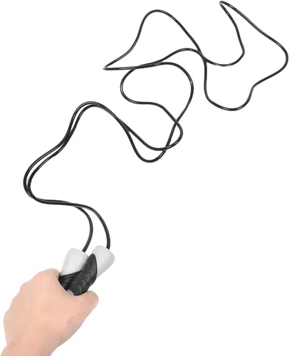 Vista 4 de Luxshiny Weighted Coated Jump Rope for Fitness High-speed Skipping Rope for Men Women for Home Outdoor Workouts