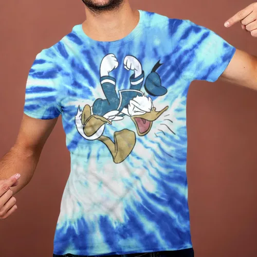 Vista 4 de Disney Donald Duck Tantrum Or Else - Camiseta para adulto