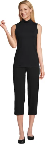 Vista 6 de Lands' End Pantalones cortos de tiro medio Starfish para mujer