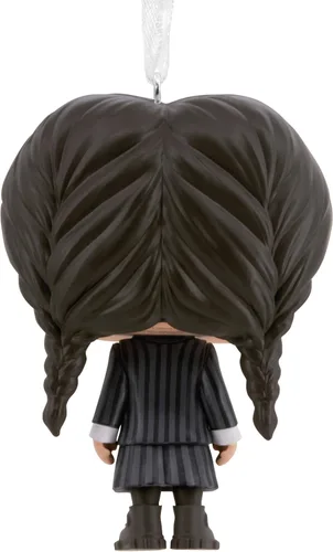 Vista 2 de Hallmark Wednesday Addams Funko POP! Adorno de Navidad
