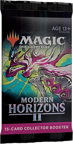 Vista 4 de Magic: The Gathering Modern Horizons 2 - Paquete de refuerzo para coleccionista 15 cartas mágicas
