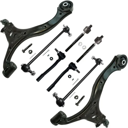 Vista 140 de Detroit Axle - Kit de brazos de control de extremo de 8 piezas para Toyota 2001-2003 Highlander 2002-2003 Camry Lexus ES300, 2 conjuntos de brazos