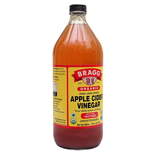Vista 4 de Bragg Vinagre de sidra de manzana crudo orgánico, 32 onzas, 1 paquete