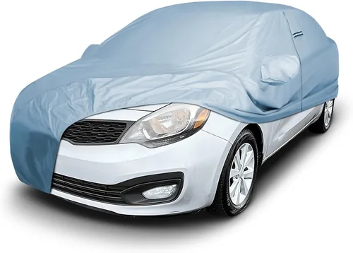Vista 20 de iCarCover Compatible con: [Kia Rio Hatchback] 2017-2022 Premium Full Car Cover impermeable resistente a todo tipo de clima, personalizada