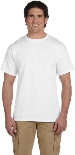 Vista 144 de Gildan Camiseta G500 para hombre Ceniza/baya