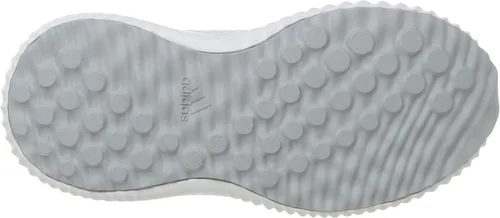Vista 4 de adidas Tenis de correr unisex para niños Alphabounce, Azul Patchwork