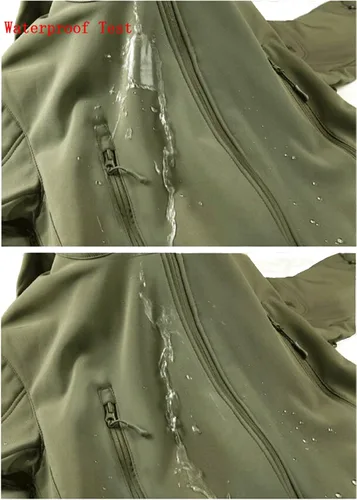 Vista 5 de Tacvasen - Chaqueta militar de operaciones especiales con forro suave, para hombre