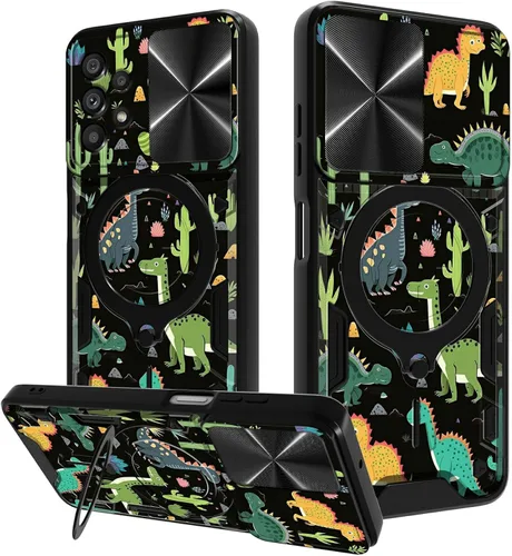 Vista 16 de Funda para Samsung Galaxy A03S de 6.5 pulgadas, funda protectora resistente con función atril giratorio de 360 grados, funda protectora resistente
