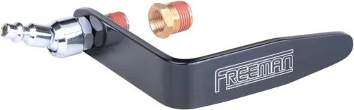 Vista 3 de Freeman PSTHSF – Gancho neumático de aluminio de 1 pulgada para herramienta con accesorio industrial recto de 1/4 pulgada