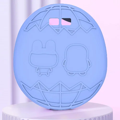 Vista 8 de Funda de silicona de repuesto compatible con Tamagotchi Uni, funda suave anticaída para Tamagotchi Uni, accesorios con cordón para el dedo